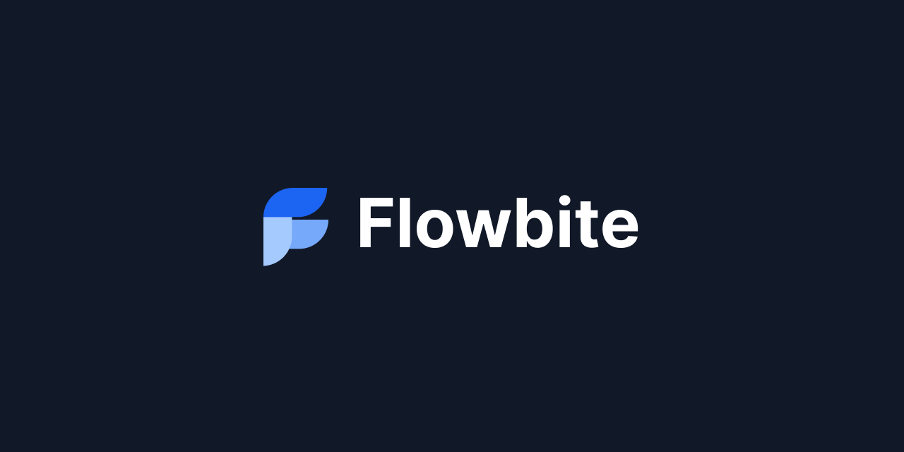 FlowBite - Tailwind CSS Components Library